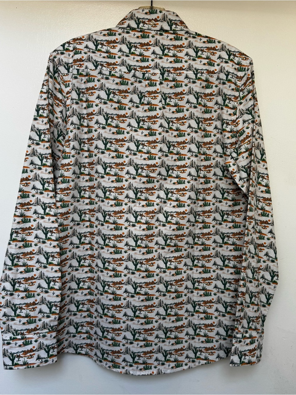 Men's Desert Print Button-Up Shirt Rocking K Ranchwear - Picture 3 of 5